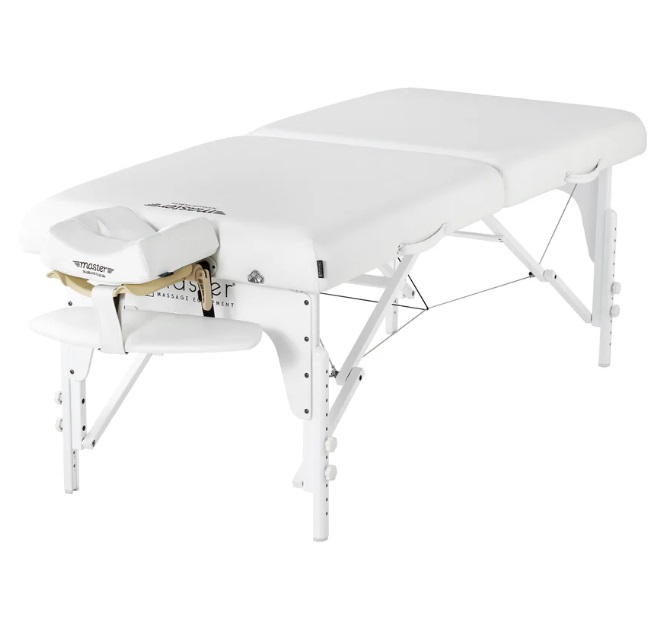 Master Massage Barcelona White — складаний масажний стіл