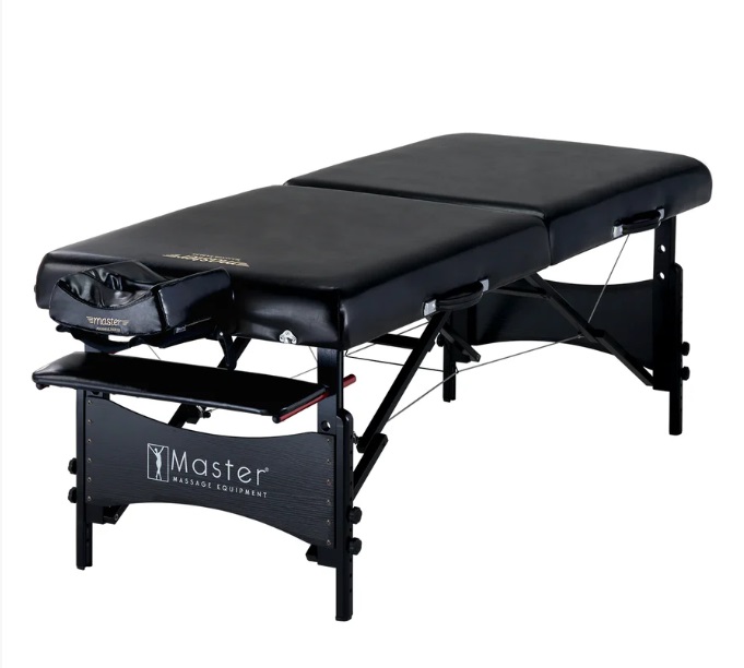 Master Massage GALAXY Black — складаний масажний стіл
